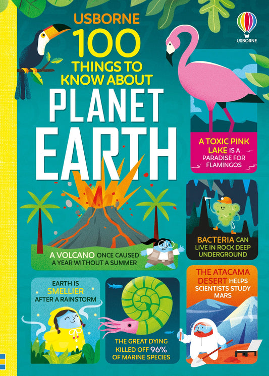 Carte copii - 100 Things To Know About Planet Earth, Usborne