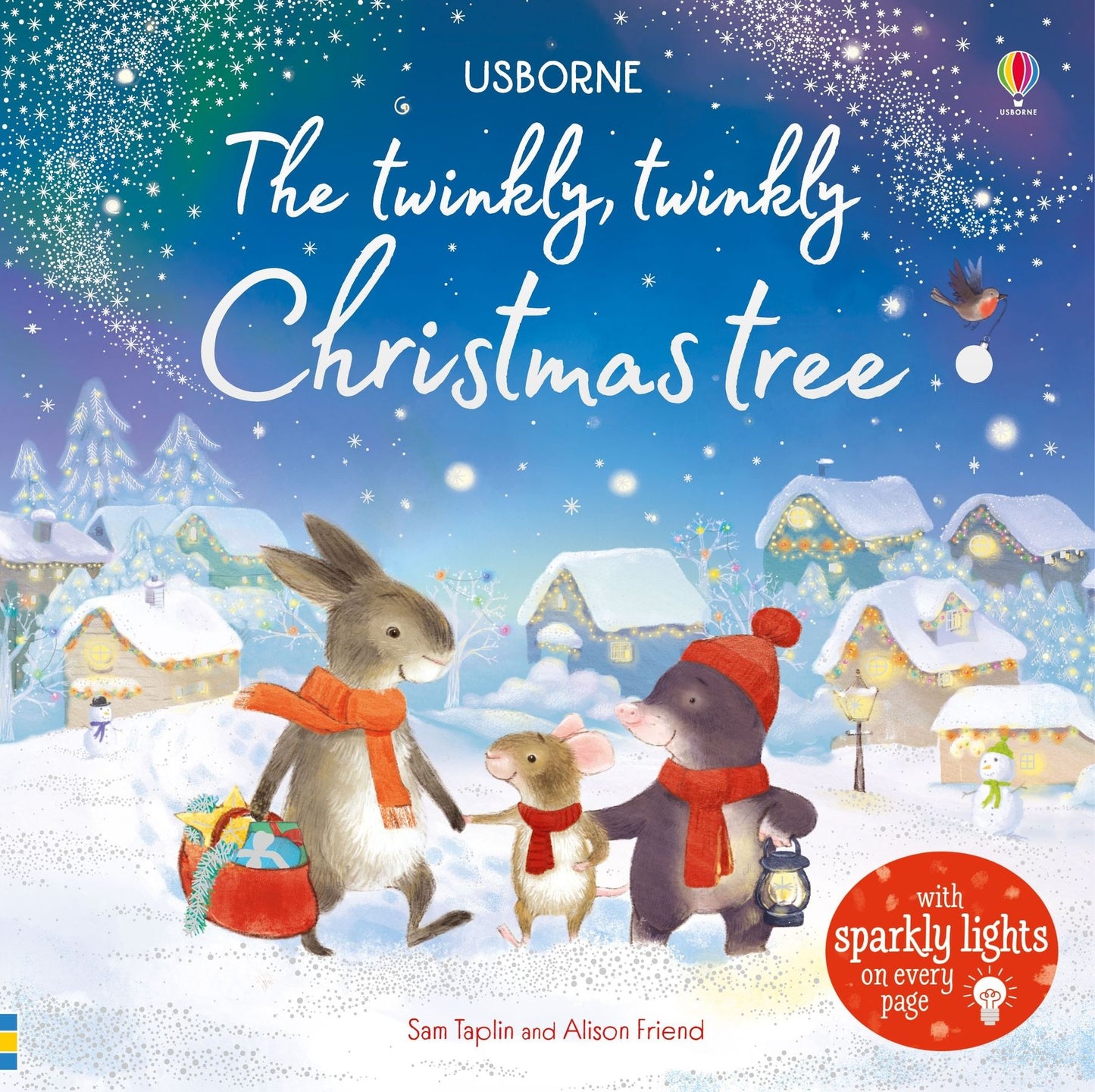 Carte luminițe - Twinkly Twinkly Christmas Tree, Usborne