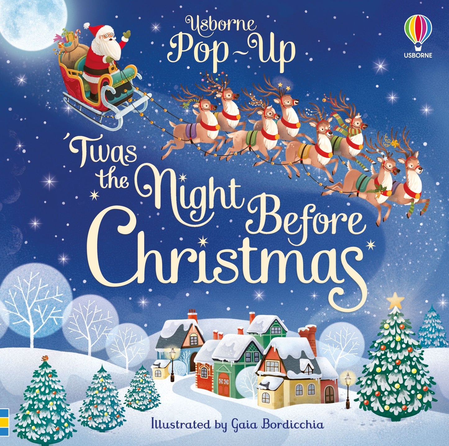 Carte 3D - Pop-up `Twas the Night Before Christmas, Usborne