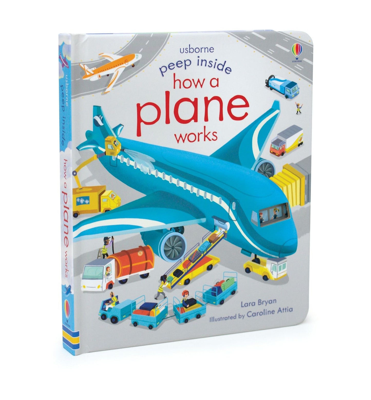 Carte clapete copii - Peep Inside How A Plane Works, Usborne