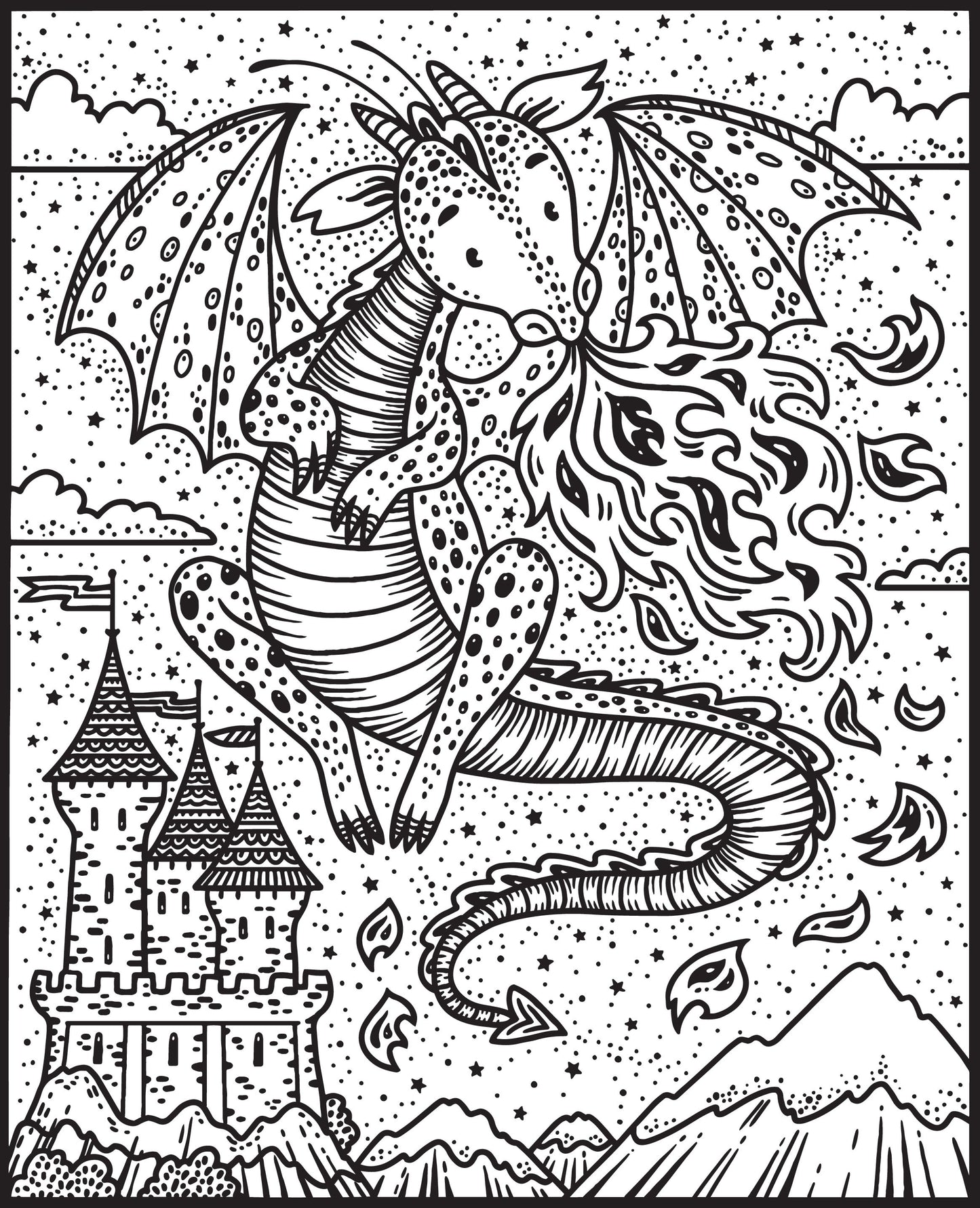Carte pictura cu apa - Magical Creatures Magic Painting Book, Usborne