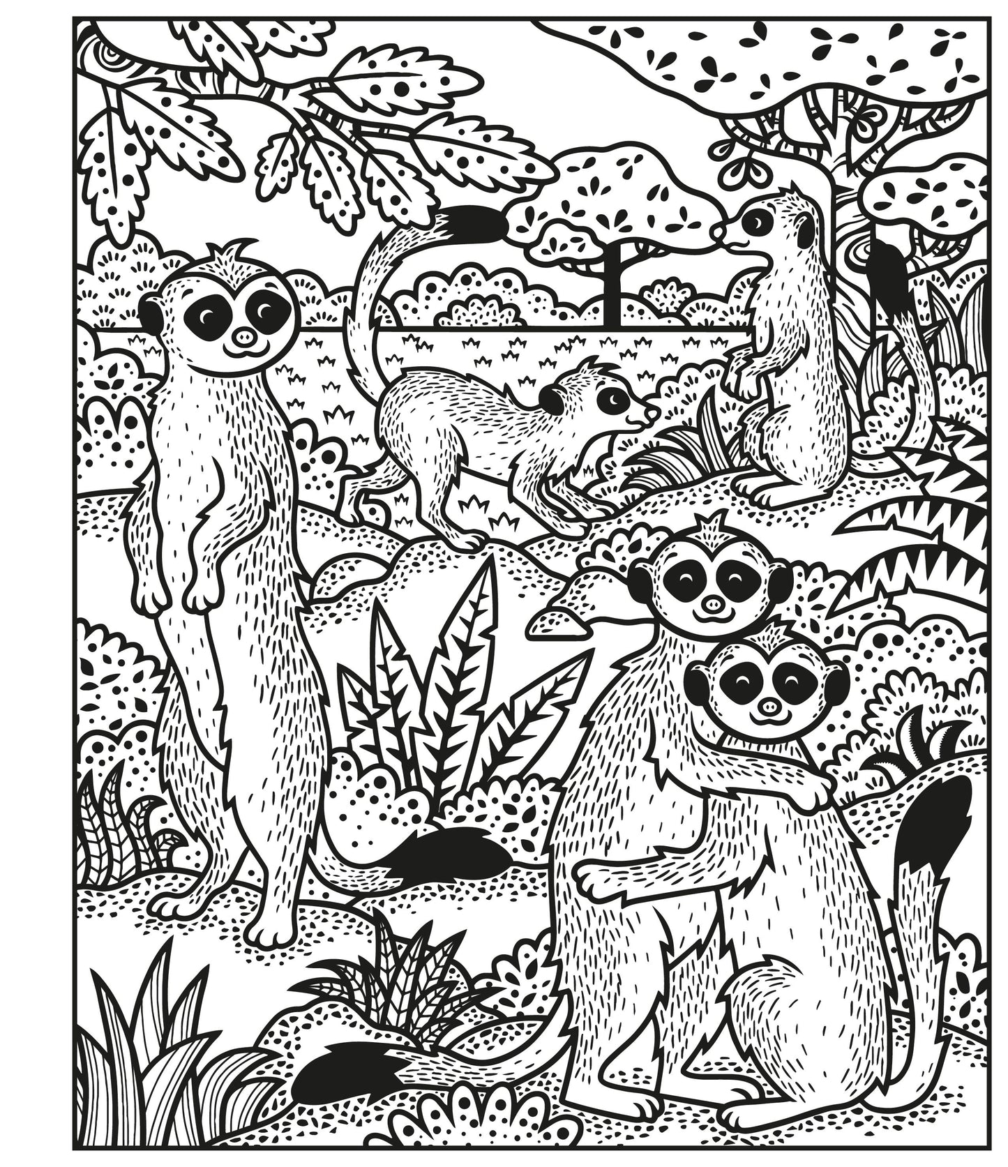 Carte pictura cu apa - Animals Magic Painting Book, Usborne
