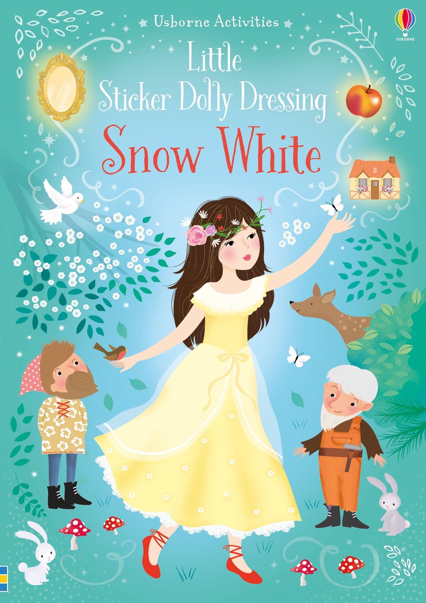 Carte stickere - Sdd Little Sticker Dolly Dressing Snow White, Usborne