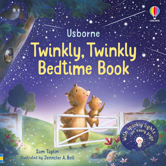 Carte sunete - Twinkly Twinkly Bedtime Book, Usborne