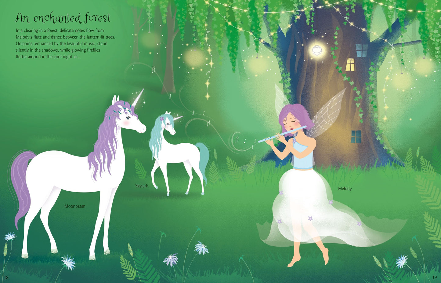 Carte stickere - Sticker Dolly Dressing  Unicorns, Usborne