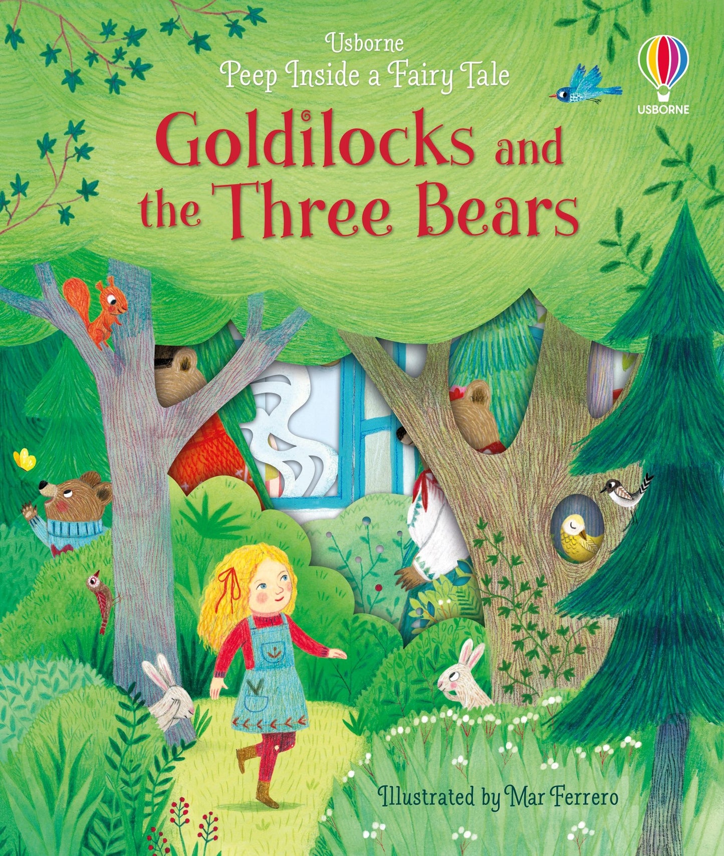 Carte - Peep Inside a Fairy Tale Goldilocks and the Three Bears, Usborne