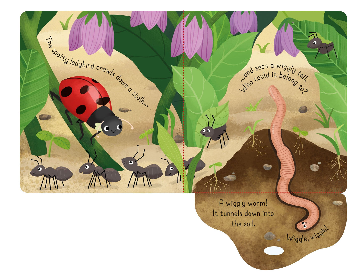Carte clapete pentru copii - Little Lift and Look Bugs, Usborne, 10 luni+