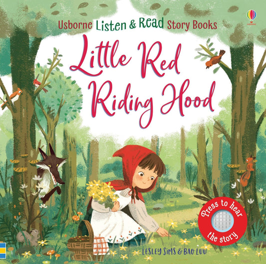 Carte copii - Little Red Riding Hood Listen & Read Story Book, Usborne