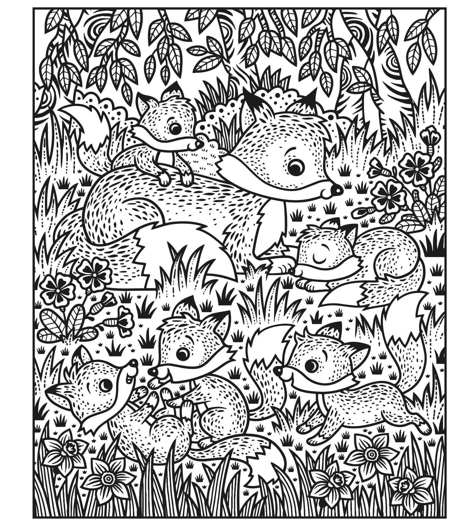 Carte pictura cu apa - Woodland Magic Painting Book, Usborne