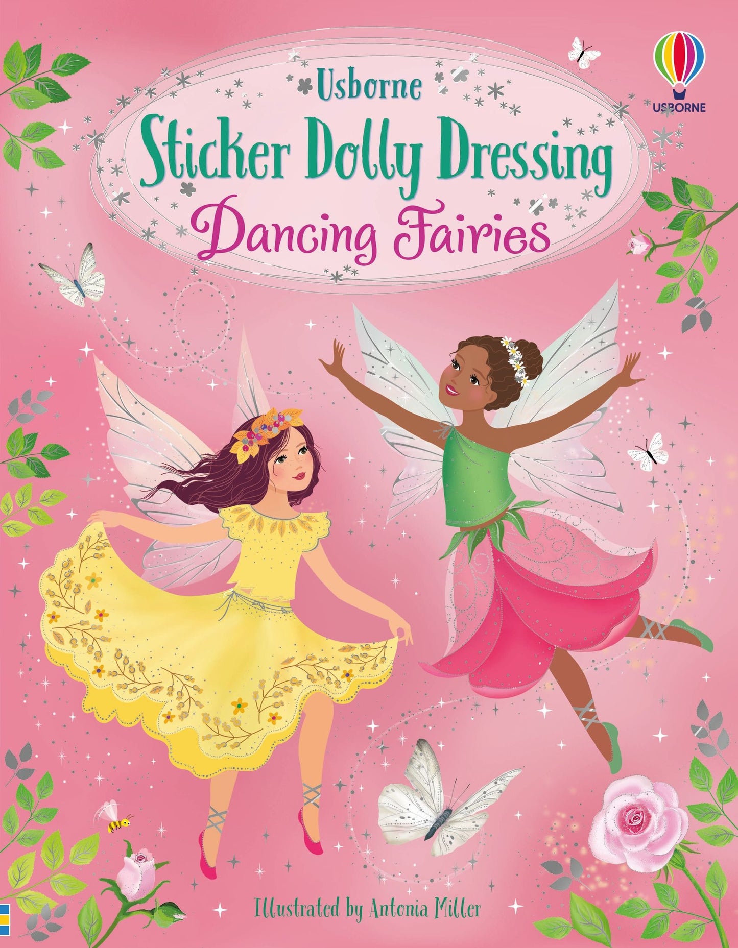 Carte stickere - Sticker Dolly Dressing  Dancing Fairies, Usborne