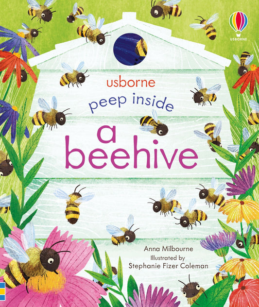 Carte clapete - Peep Inside a Beehive, Usborne