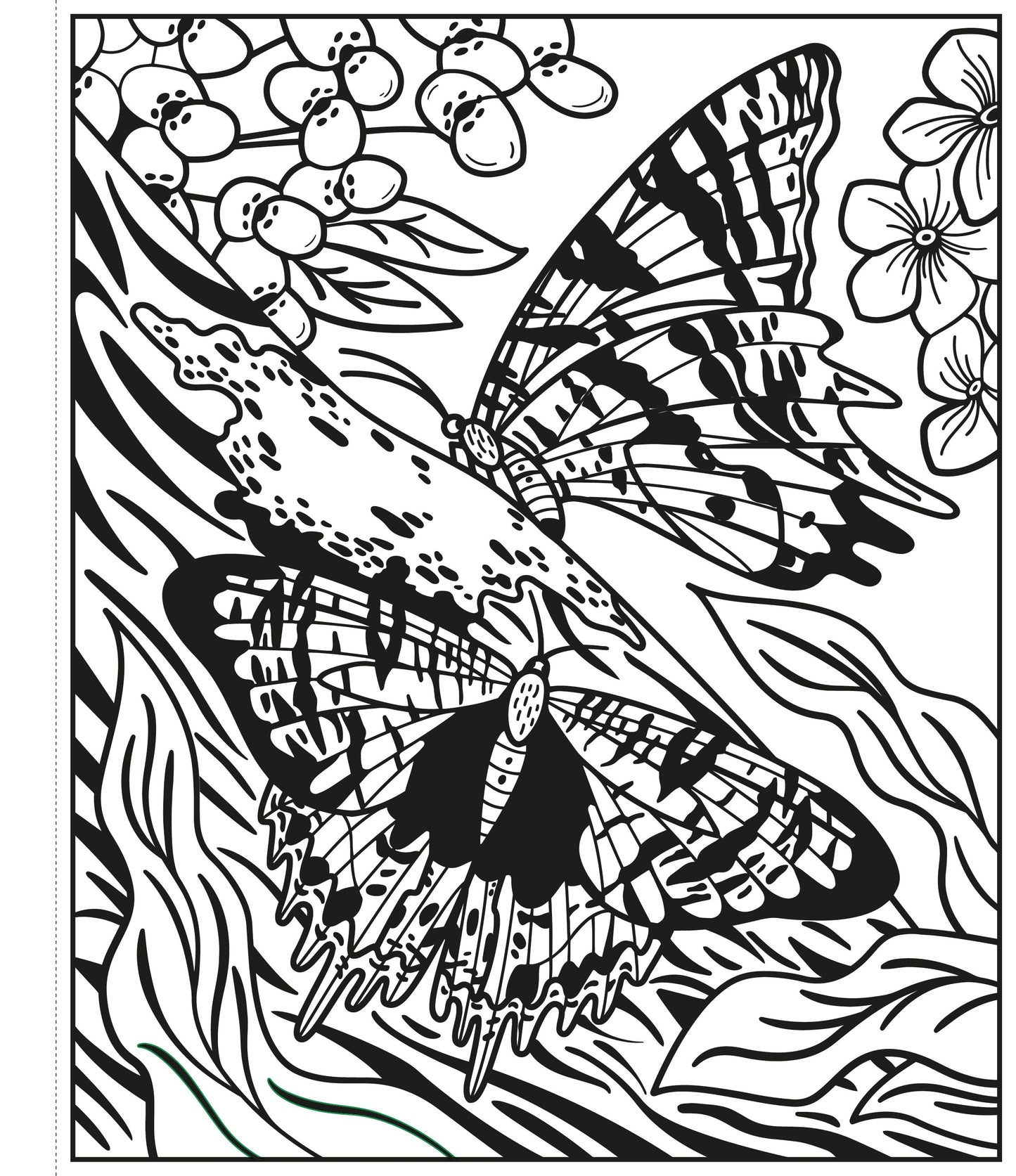 Carte pictura cu apa - Magic Painting Butterflies, Usborne