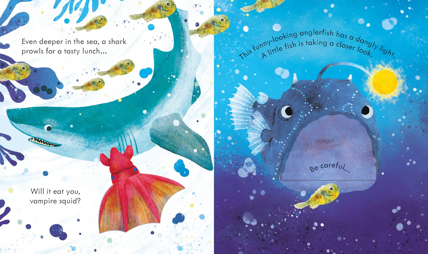 Carte copii - Peep Inside The Deep Ocean, Usborne