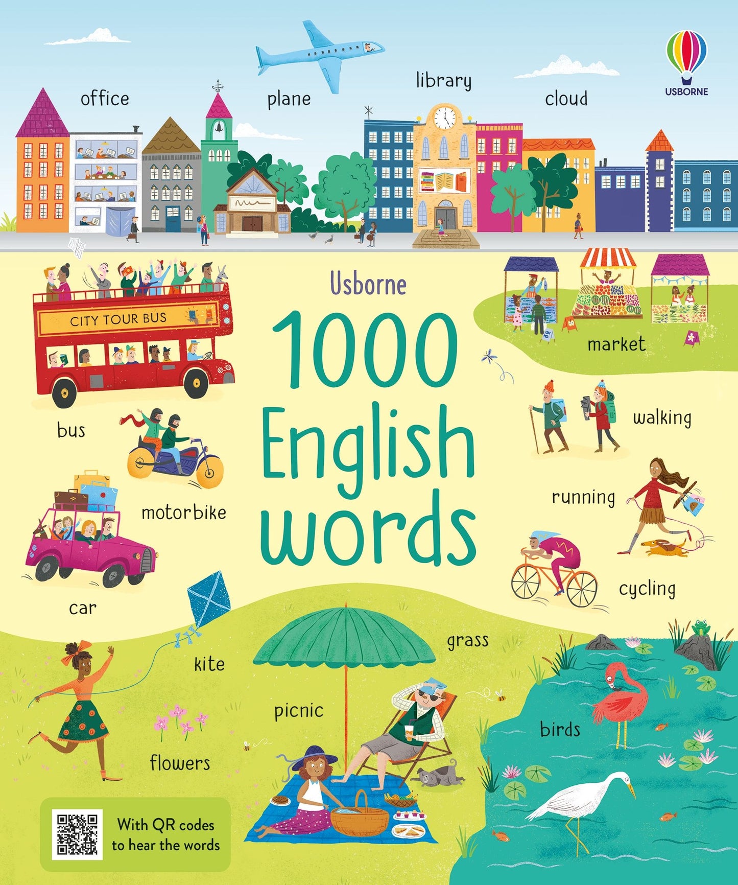 Carte copii - 1000 English Words, Usborne