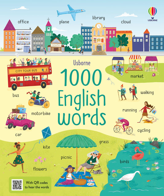 Carte copii - 1000 English Words, Usborne