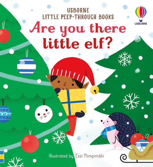 Carte copii - Little Peep-Through Books Are You There Little Elf?, Usborne