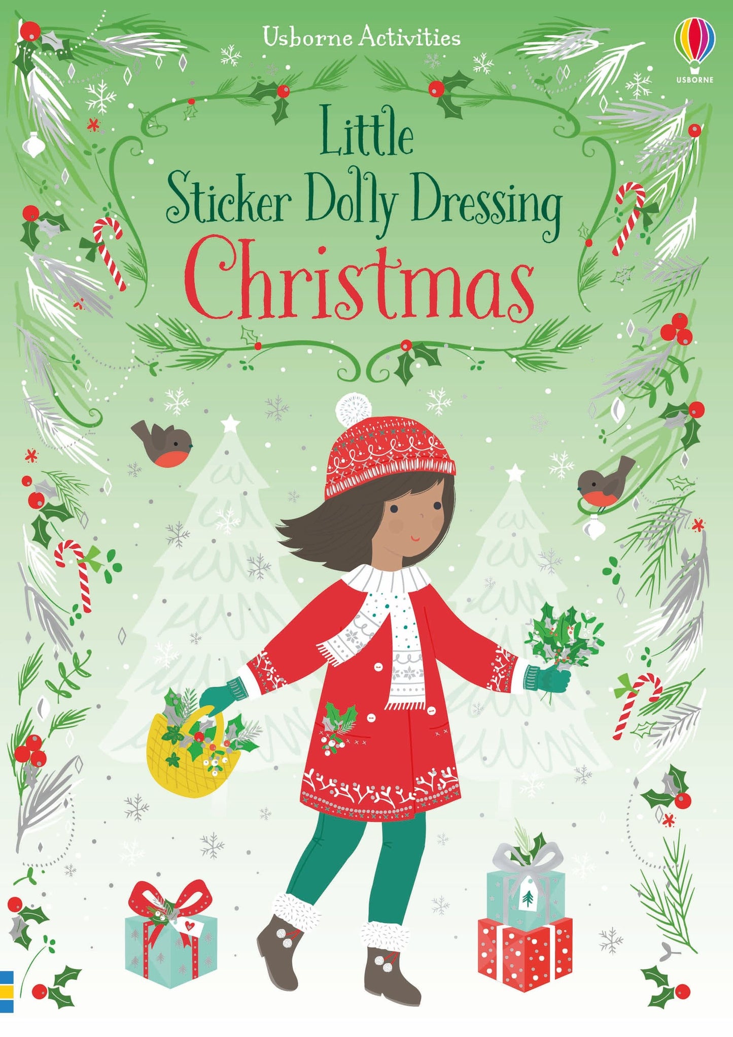 Carte stickere - Sdd Little Sticker Dolly Dressing Christmas, Usborne