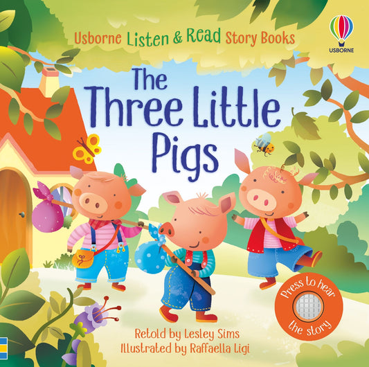 Carte muzical? - Listen and Read: The Three Little Pigs, Usborne