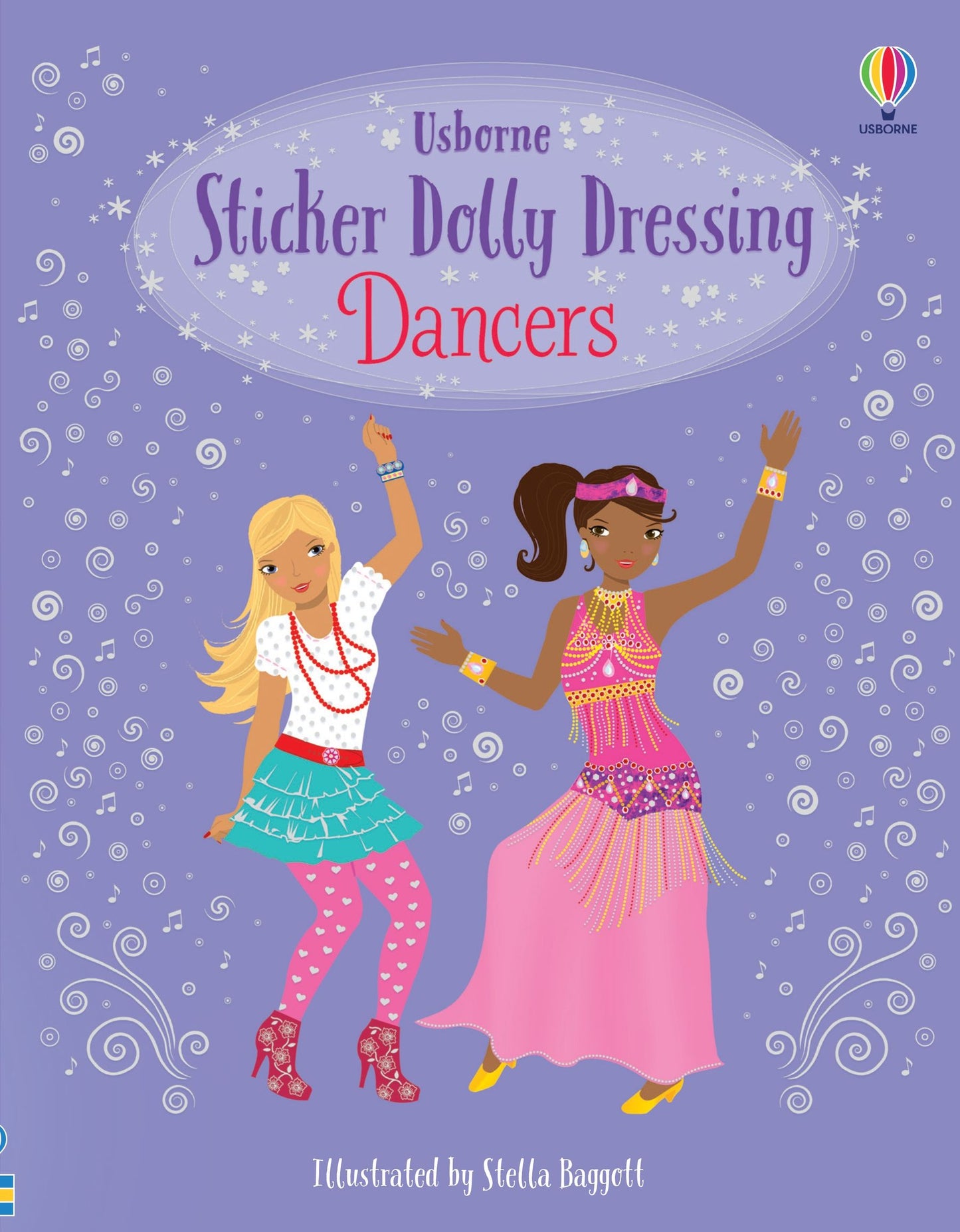 Carte stickere - Sticker Dolly Dressing  Dancers, Usborne