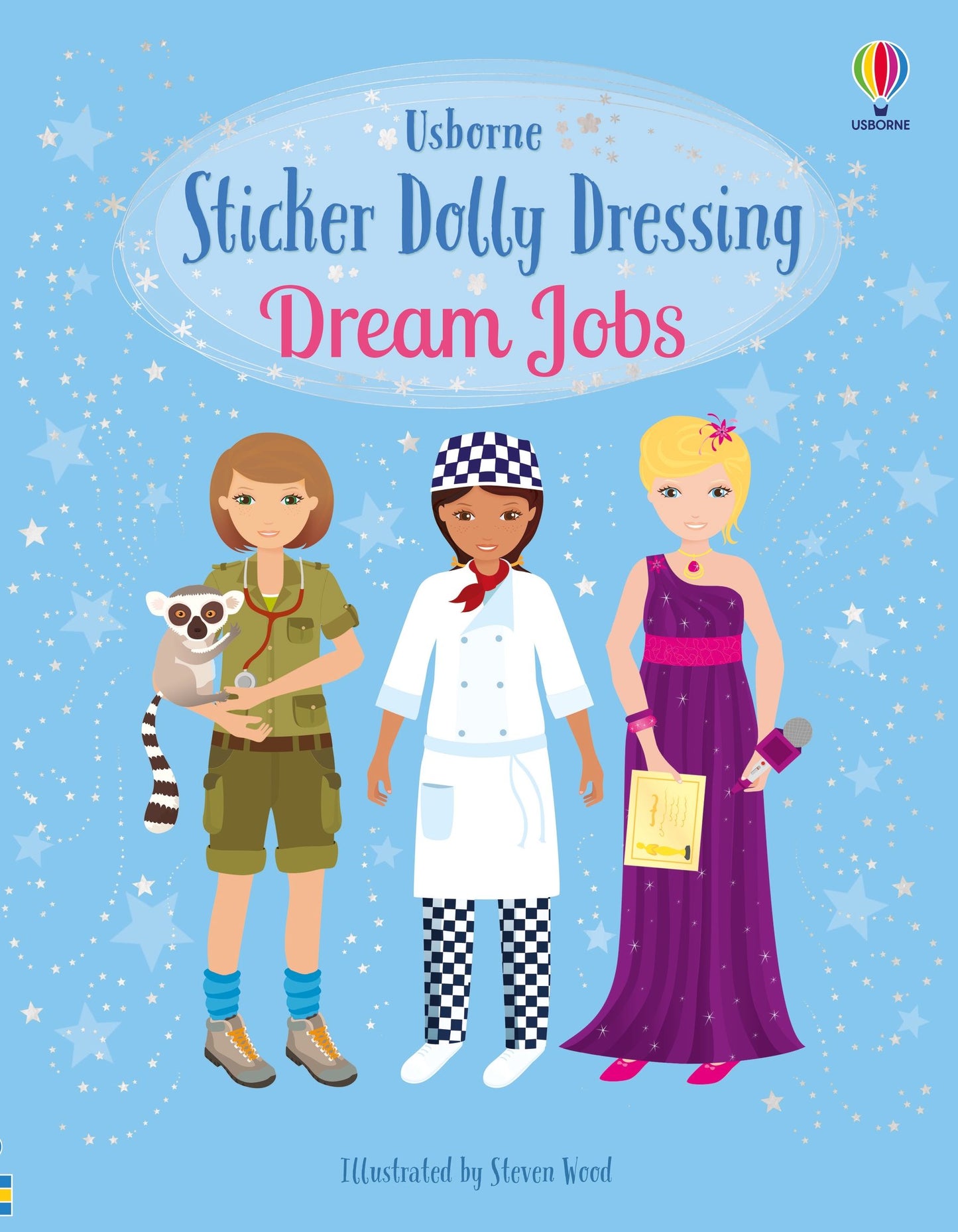 Carte stickere - Sticker Dolly Dressing Dream Jobs, Usborne