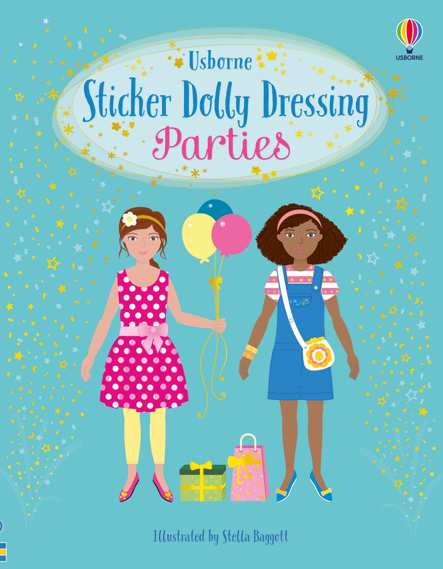 Carte stickere - Sticker Dolly Dressing  Parties, Usborne