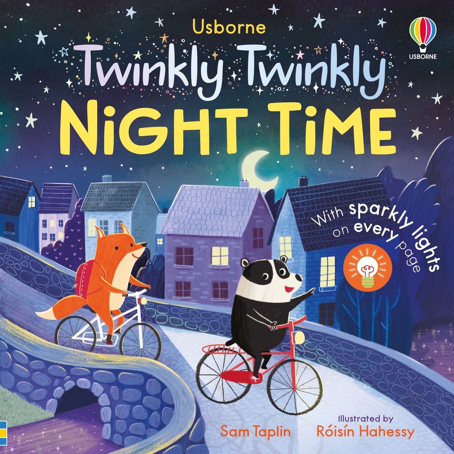 Carte luminite - Twinkly Twinkly Night Time, Usborne