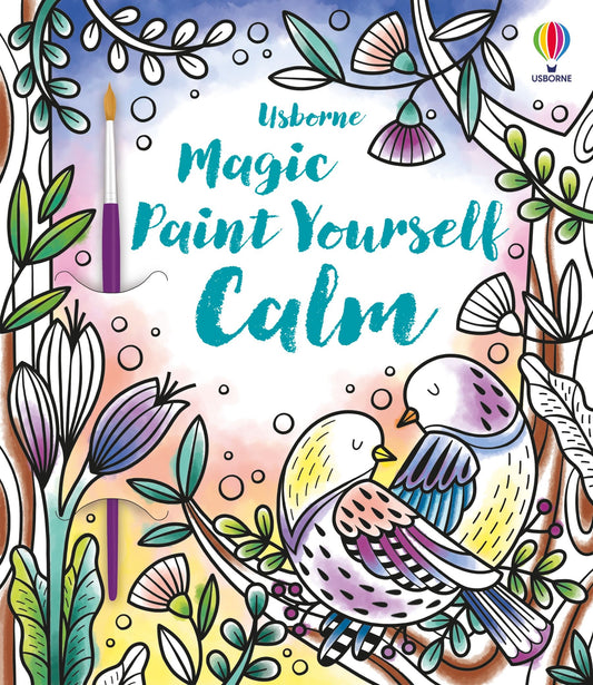 Carte pictura cu apa - Magic Paint Yourself Calm, Usborne