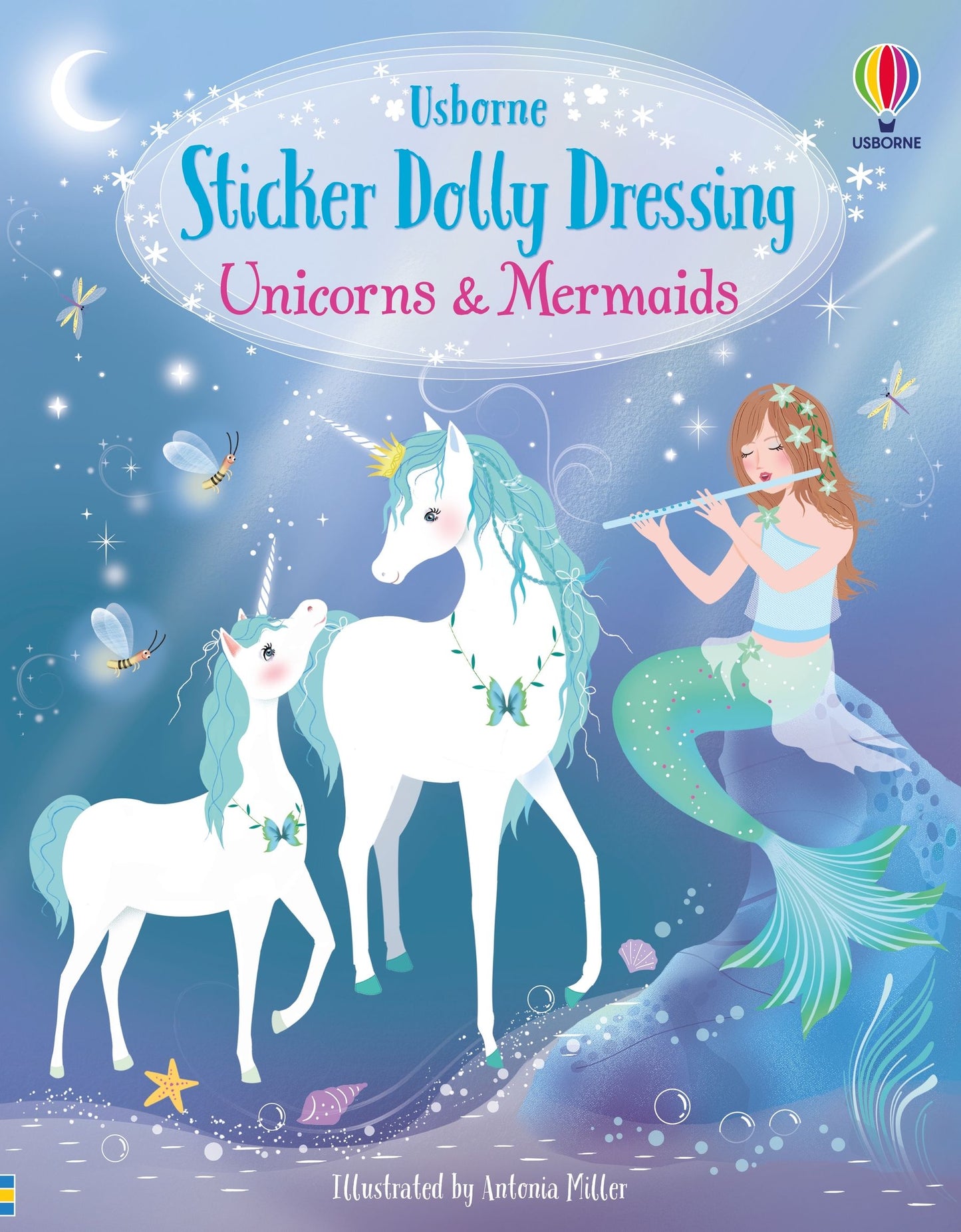 Carte stickere - Unicorns and Mermaids, Usborne