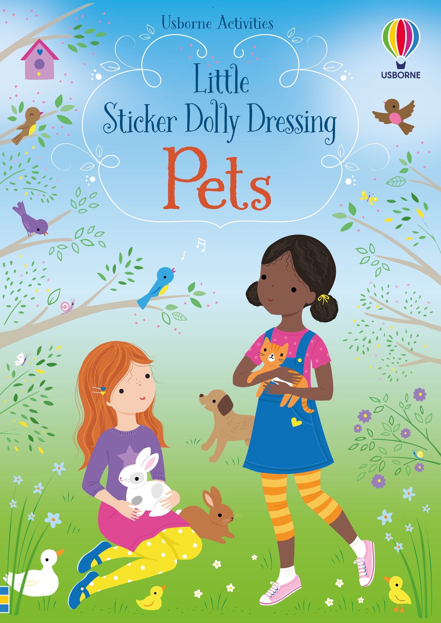 Carte stickere - Little Sticker Dolly Dressing Pets, Usborne