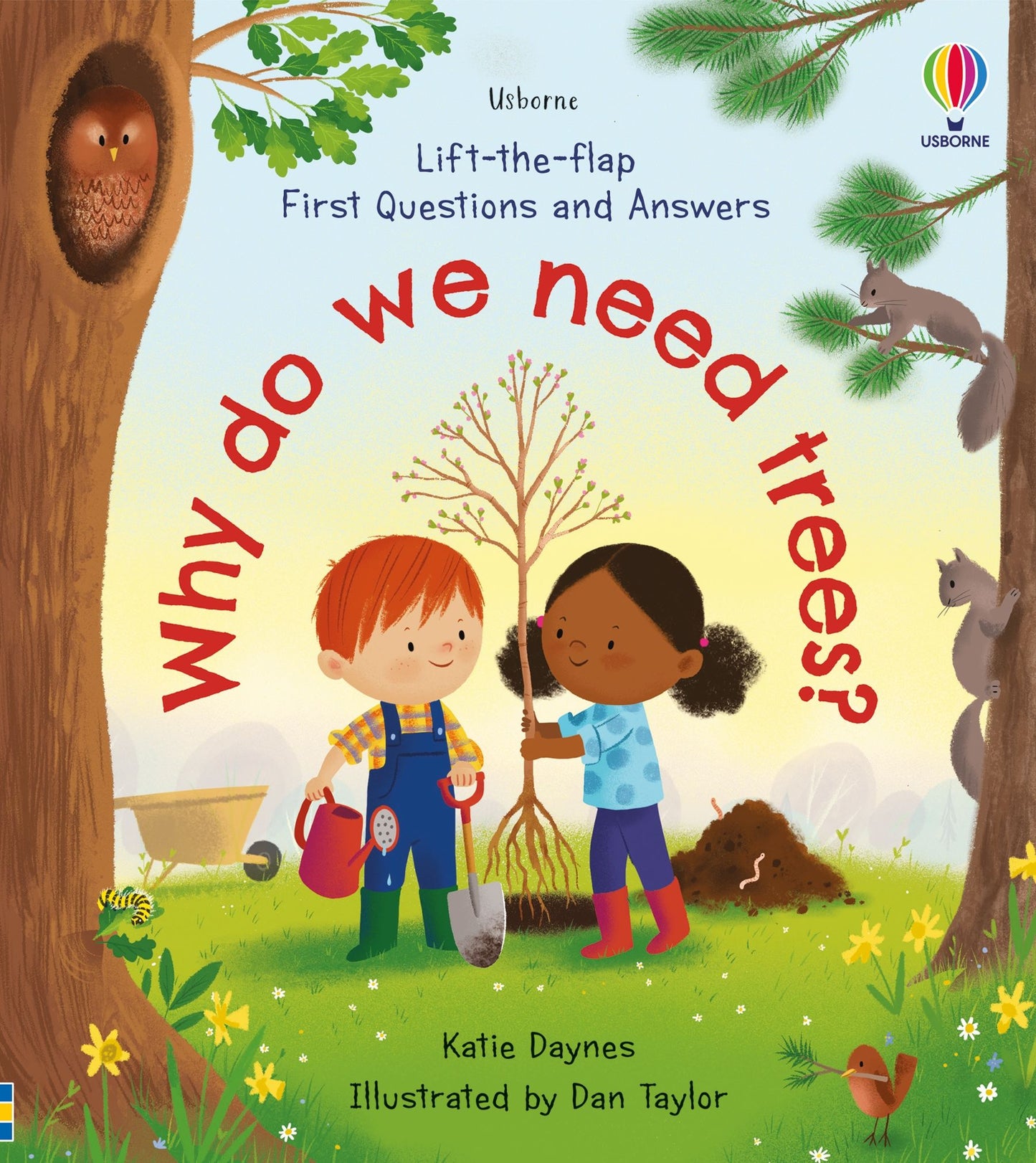 Carte clapete pentru copii - First Questions and Answers: Why do we need trees?, Usborne, 4 ani+