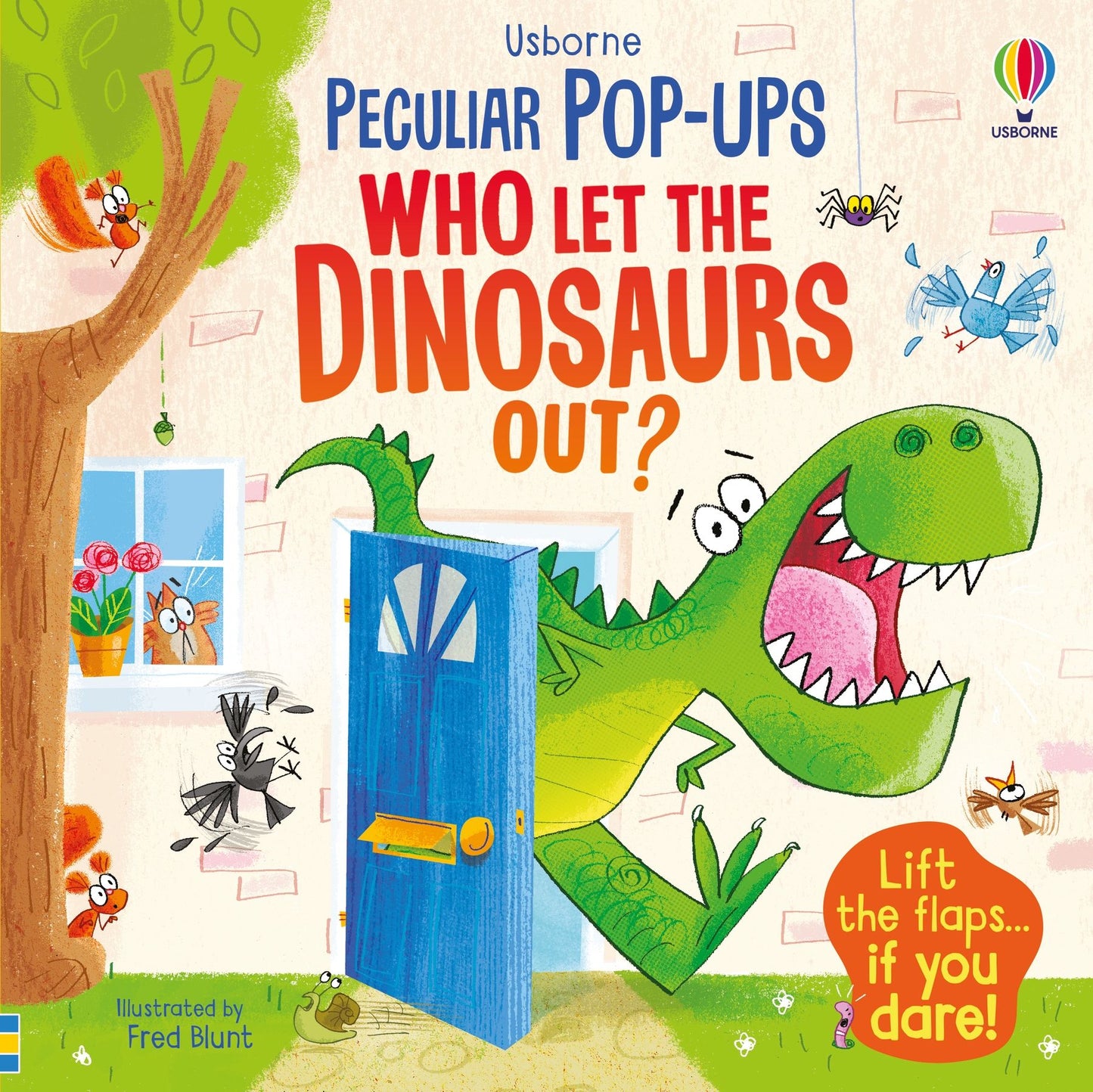 Carte copii - Who Let The Dinosaurs Out?, Usborne
