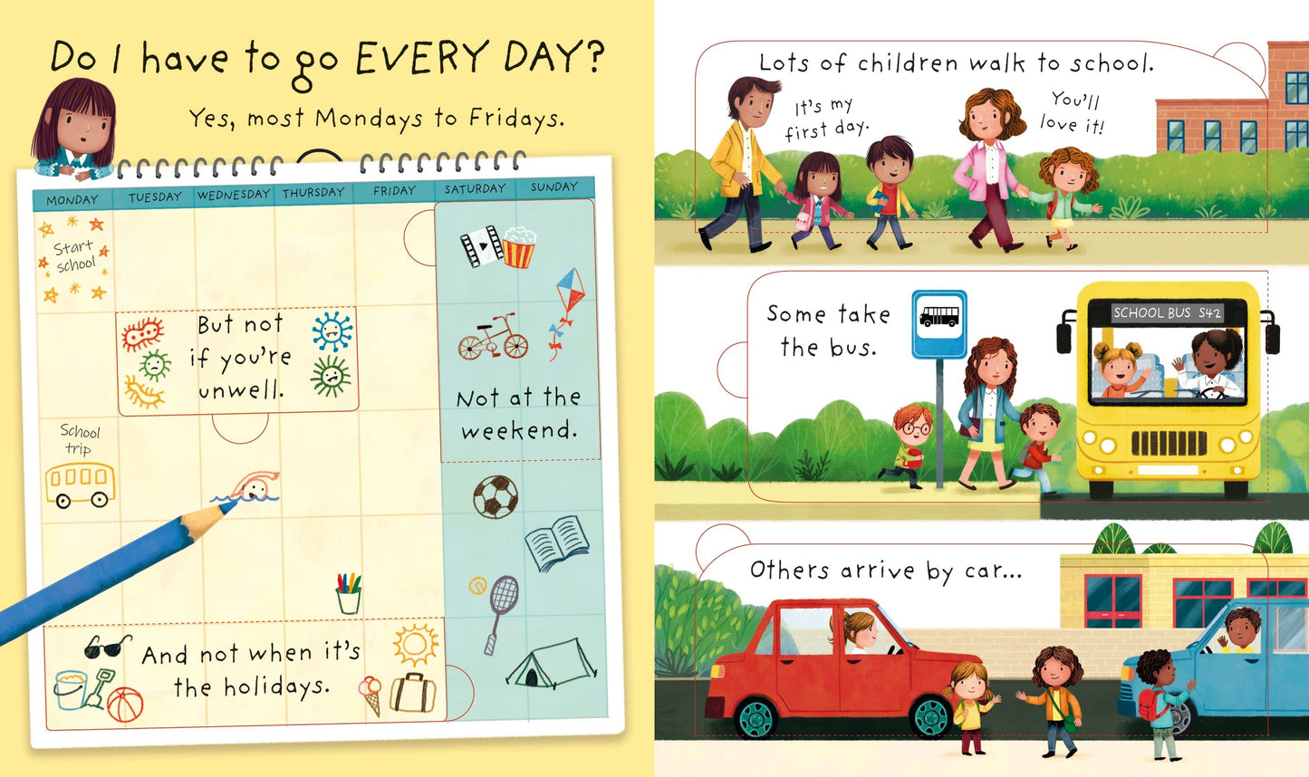 Carte copii - Very First Questions and Answers Why do I have to go to school?, Usborne