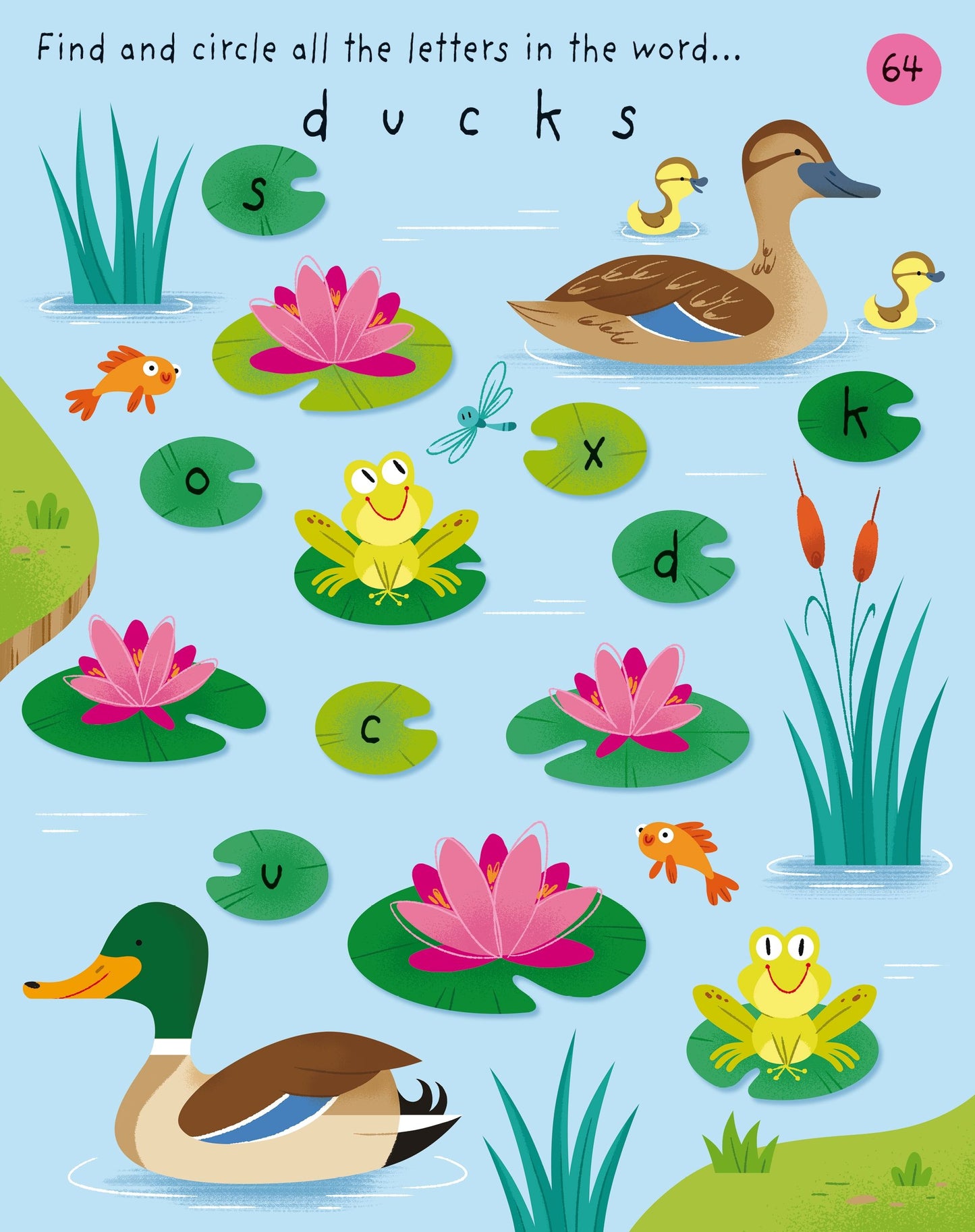 Carte copii - Little Children's Farm Puzzles, Usborne