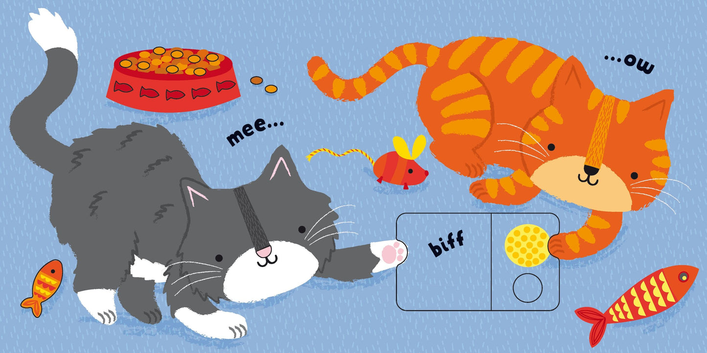 Carte copii - Baby'S Very First Slide And See Pets, Usborne