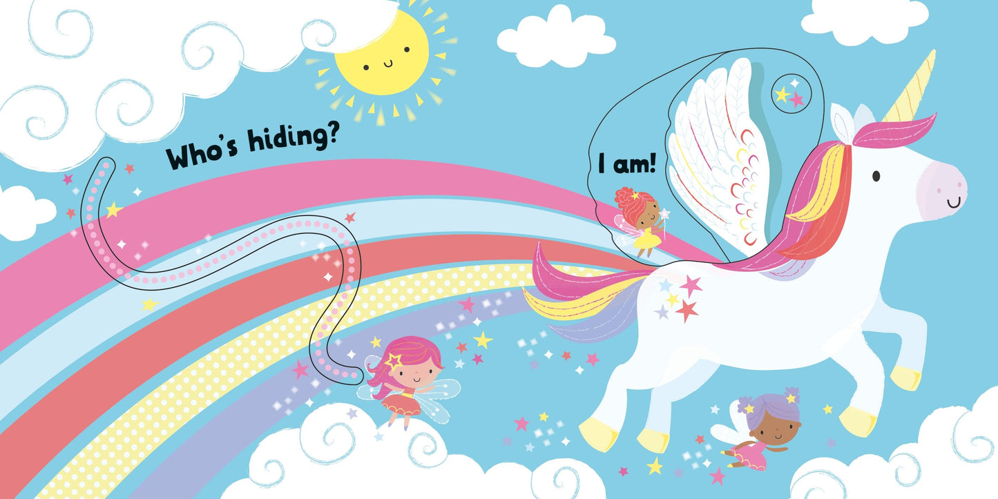 Carte copii - Baby's Very First Slide and See Unicorns, Usborne