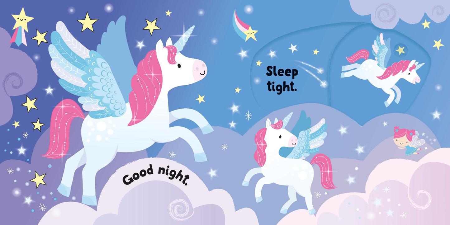 Carte copii - Baby's Very First Slide and See Unicorns, Usborne