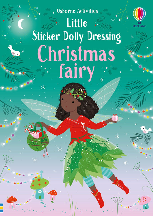 Carte stickere - Sdd Little Sticker Dolly Dressing Christmas Fairy, Usborne