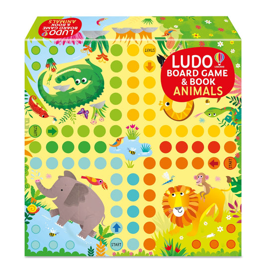 Carte si joc - Ludo Board Game Animals, Usborne