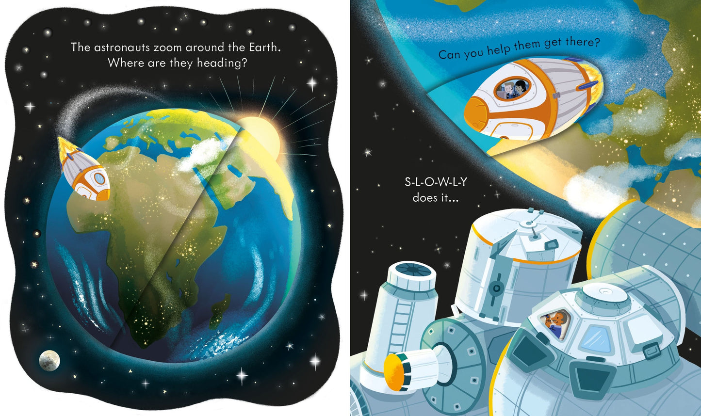 Carte copii - Peep Inside How A Rocket Works, Usborne