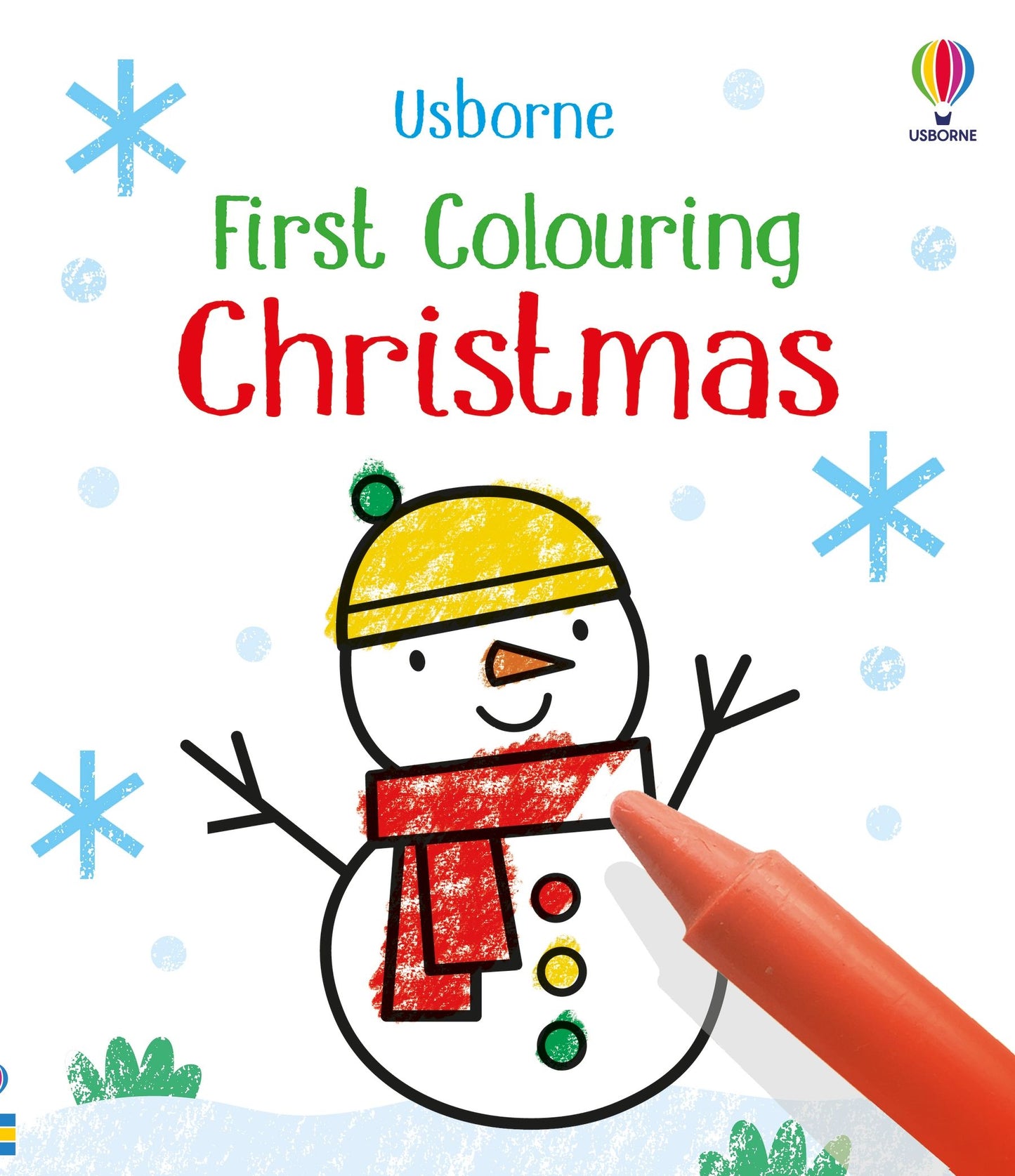 Carte copii - First Colouring Christmas, Usborne