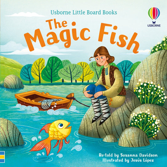 Carte copii - The Magic Fish Little Board Book, Usborne