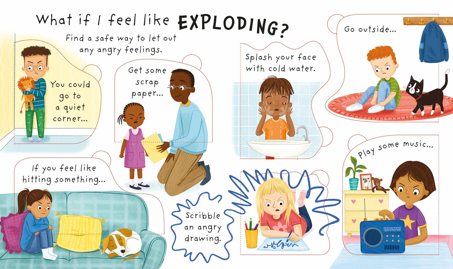 Carte clapete copii - Very First Questions and Answers: Why do I (sometimes) feel angry?, Usborne