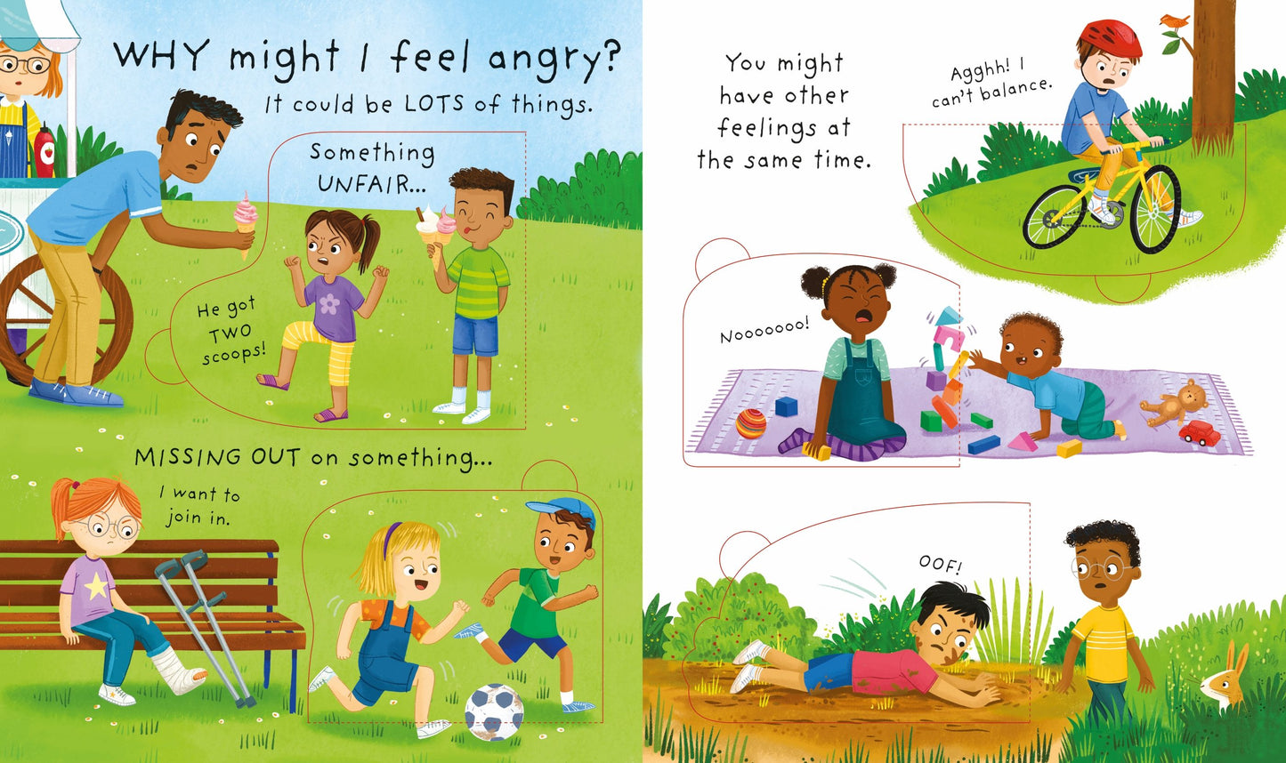 Carte clapete copii - Very First Questions and Answers: Why do I (sometimes) feel angry?, Usborne