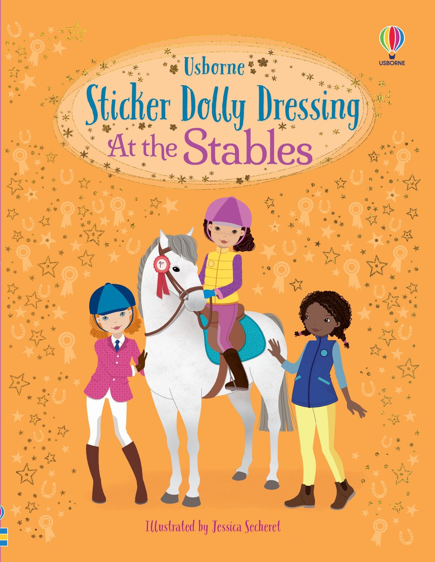 Carte stickere - Sticker Dolly Dressing At the Stables, Usborne