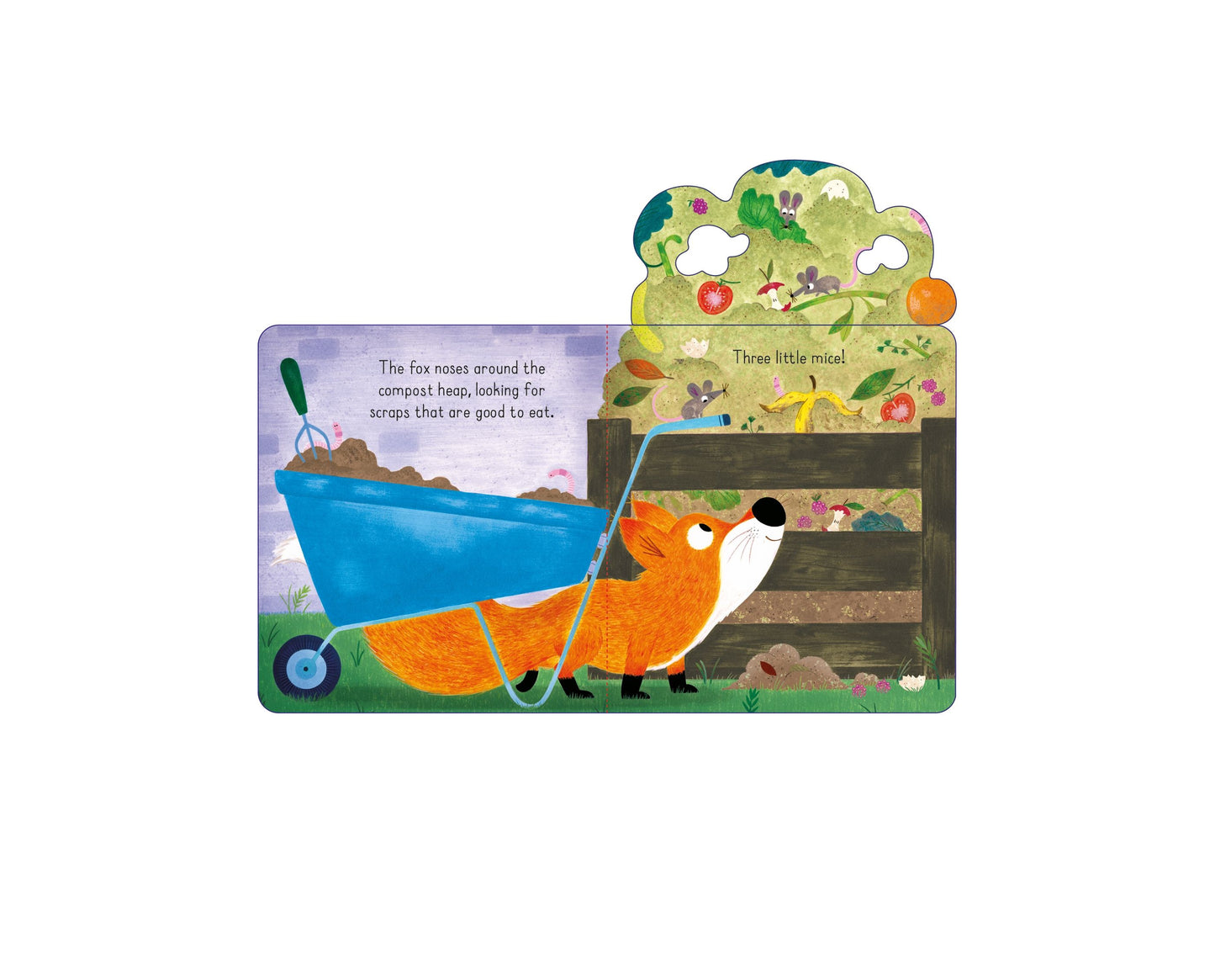Carte clapete copii - Little Lift And Look Red Fox, Usborne