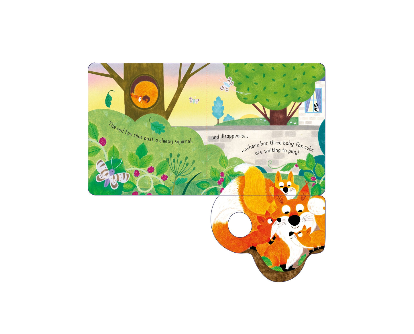 Carte clapete copii - Little Lift And Look Red Fox, Usborne