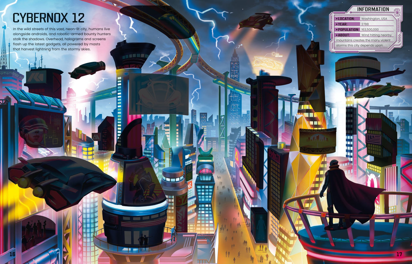 Carte stickere copii - Build Your Own Futuristic Cities, Usborne