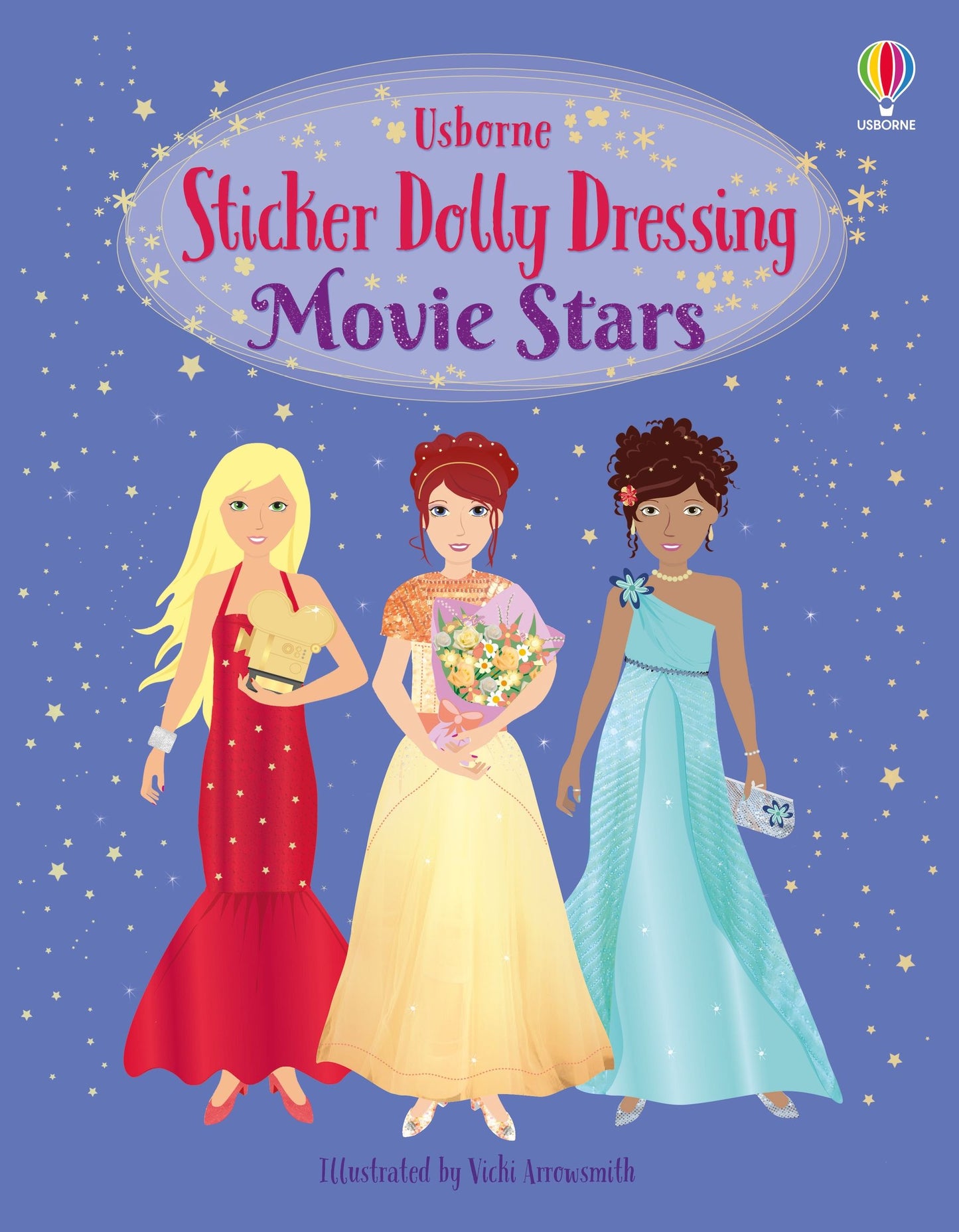 Carte stickere - Sticker Dolly Dressing Movie Stars, Usborne