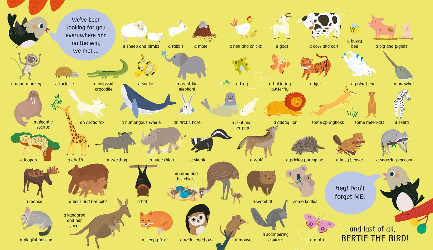 Carte clapete pentru copii - My First Lift-the-flap Look and Find Animals, Usborne, 2 ani+