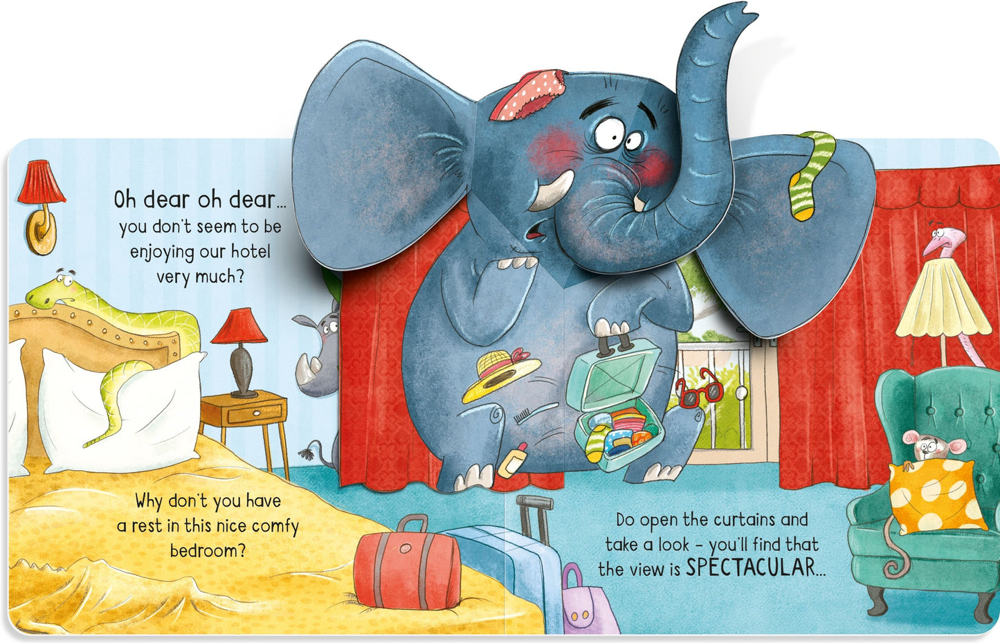 Carte 3D - There's a Hippo in my Toilet!, Usborne